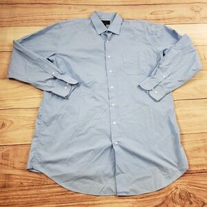 Alexander Julian Colours Shirt Mens Extra Large Tall Blue Button Up Adult‎ XLT